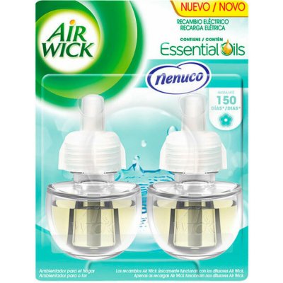 Air Wick Náplně do Elektrického Osvěžovače Vzduchu Essential Oils Nenuco 2 x 19 ml – Zbozi.Blesk.cz