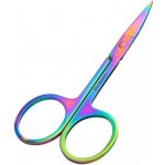 Surtep Nůžky na nehty manikúrní rovné 9 cm Duhová – Zboží Dáma