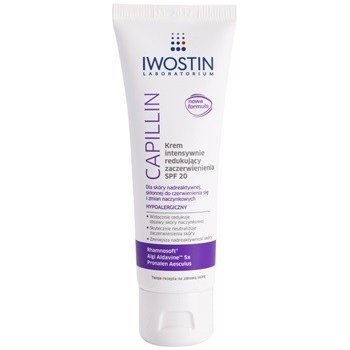 Iwostin Capillin intenzivní krém redukující zčervenání pleti SPF 20 40 ml