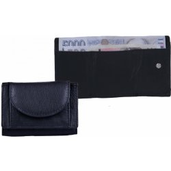 Neus Malá kožená peněženka D 124 černá