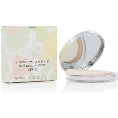 Clinique Almost Powder pudrový make-up SPF15 1 Fair 10 g – Hledejceny.cz