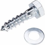 Kotevní šroub se šestihrannou hlavou M10 x 40 mm SW10,5 pozink. pozink. 20 ks – Hledejceny.cz