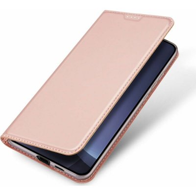 Dux Ducis wallet case SKIN PRO pro Xiaomi Redmi Note 14 4G, růžová – Sleviste.cz