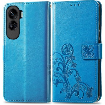 Vsechnonamobil ART FLOWERS Peněženkový kryt Honor 90 Lite 5G modrý 63164 – Zboží Živě
