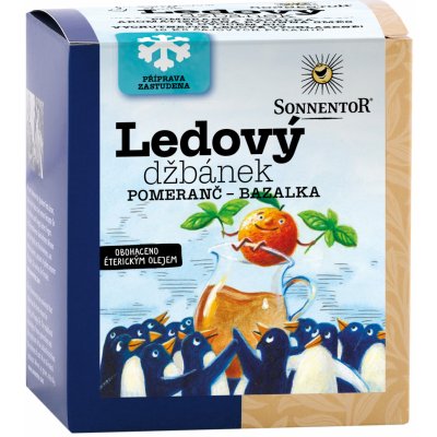 Sonnentor LEDOVÝ DŽBÁNEK Pomeranč bazalka BIO 16 x 2,5 g – Zbozi.Blesk.cz