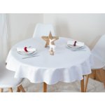 MKLuzkoviny.cz Kulatý vánoční ubrus Vánoční hvězda 100cm – Hledejceny.cz