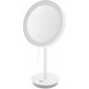 Kosmetické zrcátko Zack Kosmetické zrcadlo ALONA 20 cm bílá nerezová ocel