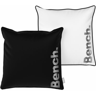 Bench černo-bílá 50 x 50 cm – Zboží Dáma