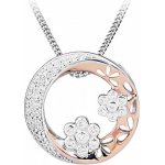 Silver Cat Romantický bicolor se zirkony SC431 – Zboží Mobilmania