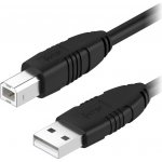 AlzaPower APW-CBUAB100B LinkCore USB-A to USB-B, 1m, černý – Zboží Živě