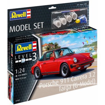 Revell Model Kit Porsche 911 Turbo Plastic 07179 1:24