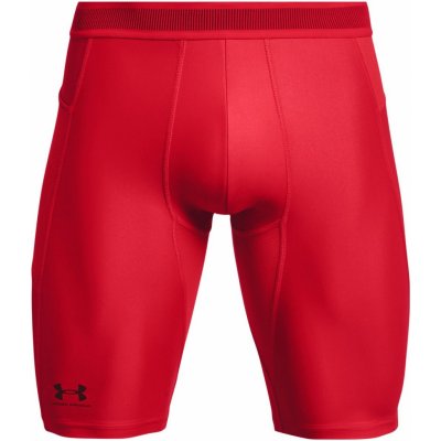 Under Armour HG ISOCHILL LONG SHORTS červené – Zboží Dáma