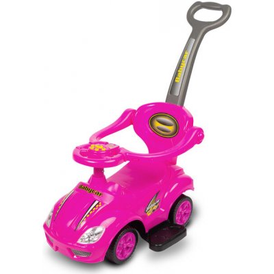 TOYZ Dětské Odrážedlo Závodní Auto 2v1 PINK – Zboží Dáma