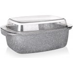 Banquet Pekáč s nepřilnavým povrchem Granite 32,5x21x11 cm 5,7 l poklice – Hledejceny.cz