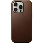 Nomad Modern Leather Case MagSafe iPhone 16 Pro hnědý – Zboží Živě
