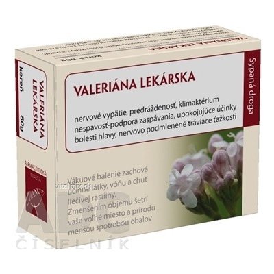 Hanus kořen kozlíku lékařského vakuové balení 80 g – Hledejceny.cz