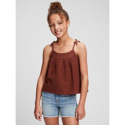 GAP dětský top strappy červená – Zboží Dáma