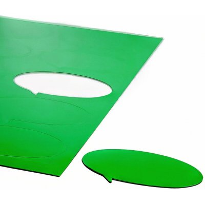 Magnetické bubliny kulaté zelené, sada 10 ks – Sleviste.cz