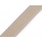 Suchý zip plyš šíře 20 mm elastický Varianta: 3 béžová světlá, Balení: 1 m – Hledejceny.cz