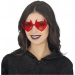 Albi Brýle Srdce s rohy červené – Zboží Mobilmania