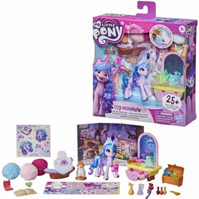 Hasbro My Little Pony Třpytivé scény Izzy Moonbow – Zboží Mobilmania