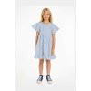 Tommy Hilfiger dětské bavlněné šaty mini KG0KG07937.104.122.PPYH modrá