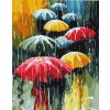 Malování podle čísla Malování podle čísel Barevné deštníky