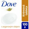 Mýdlo Dove Cream Argan oil tuhé mýdlo 100 g