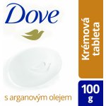 Dove Cream Argan oil tuhé mýdlo 100 g – Zboží Dáma