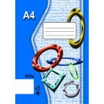 Papírny Brno Školní sešit Premium 420 A4 čistý – Zboží Dáma