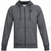 Pánská mikina Under Armour Rival Fleece Fz Hoodie šedá