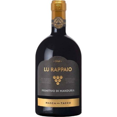 Masca del Tacco Primitivo di Manduria Lu Rappaio 14% 0,75 l (holá láhev) – Hledejceny.cz