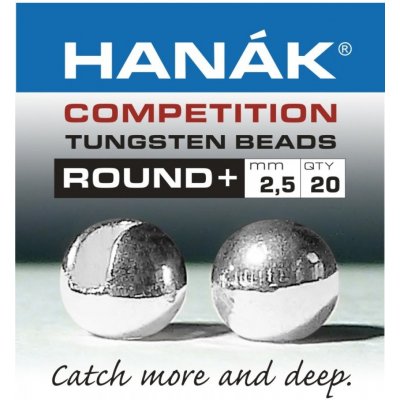 Hanák Competition Tungstenové kuličky ROUND+ Stříbrná 2 mm 20 ks – Zboží Dáma Hanák Competition Tungstenové kuličky ROUND+ Stříbrná 2 mm 20 ks – Zboží Dáma