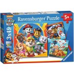 Ravensburger 050482 Tlapková patrola Hrátky v listí 3x49 dílků – Hledejceny.cz