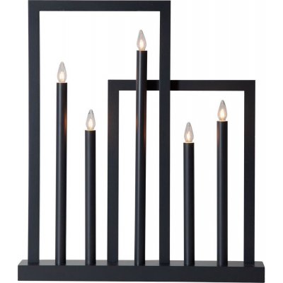 Eglo 410952 Vánoční svícen FRAME 5xE10 3W 230V černá EG410952 – Hledejceny.cz