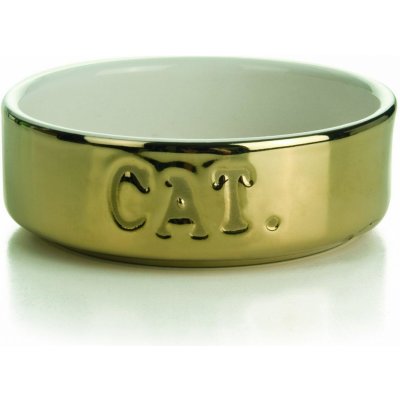 Beeztees miska pro kočky GOLD 11,5 x 4 cm – Hledejceny.cz