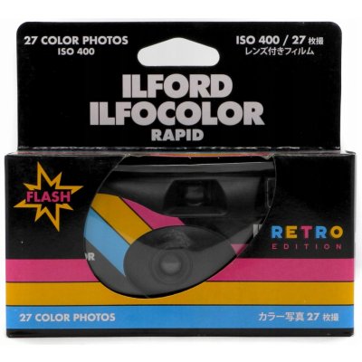 Jednorázový Ilford ILFOCOLOR Rapid Retro – Zboží Mobilmania