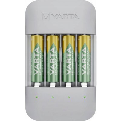 Varta Eco Charger Pro Recycled + 4x AA 2100 mAh 57683101121 – Zboží Živě