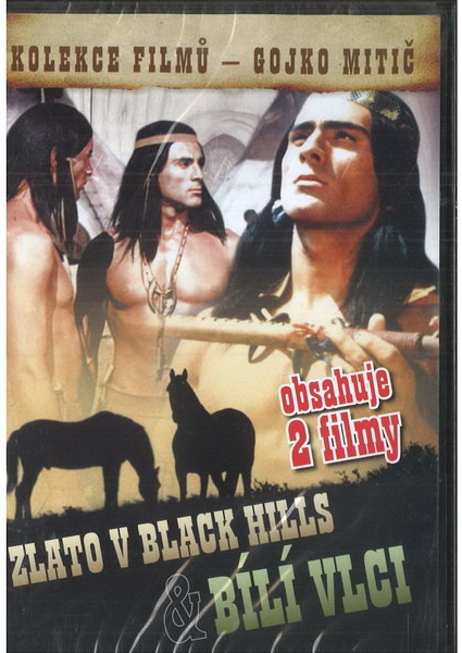 Zlato v Black Hills + Bílí vlci DVD