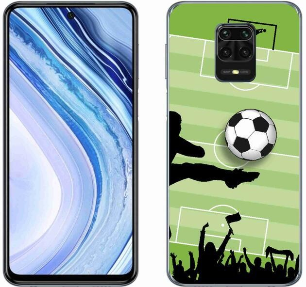 Pouzdro mmCase gelové Xiaomi Redmi Note 9 Pro - fotbal 3