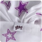 KIKKO Bambusová osuška XKKO®BMB Lilac Stars 90x100cm 1ks – Zboží Dáma