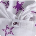 KIKKO Bambusová osuška XKKO®BMB Lilac Stars 90x100cm 1ks – Zbozi.Blesk.cz