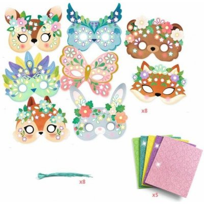 Djeco Dětská kreativní sada Mozaika s nálepkami Forest Animals – Hledejceny.cz