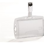 Jmenovka Durable, akryl, uzavíratelná, s klipem – Sleviste.cz