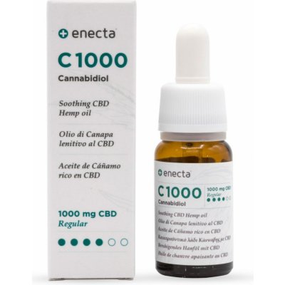 Enecta CBD olej C1000 10% 1000 mg 10 ml