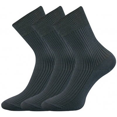 Boma ponožky Viktor 3 páry tmavě šedá – Zboží Mobilmania