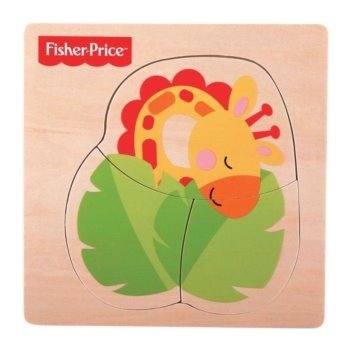 Fisher-Price Puzzle 3 dílky Žirafa