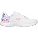 Skechers Flex Appeal 4.0 let It Blossom white/multi bílá