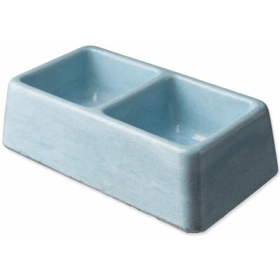 Dvojmiska BE-MI beton 0,4lx0,6l – Zboží Mobilmania