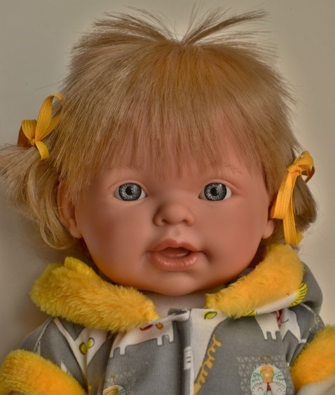 D´nenes Realistické miminko holčička Brenda Nilo 48 cm